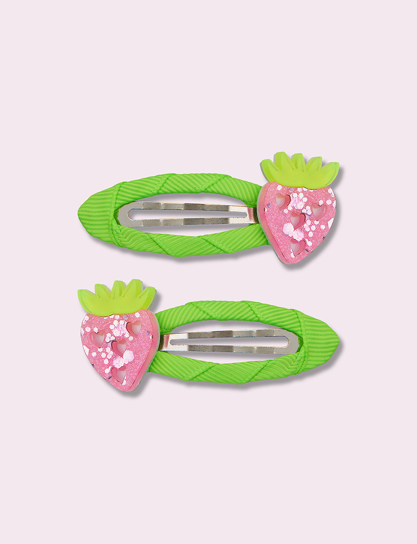 Strawberry Hair Clips